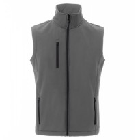 Tous Dehors - Gilet Softshell Multipoches Ergonomique à deux couches Glasgow - Payper AY 7226 taille L noir