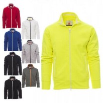 Tous Dehors-Sweatshirt à fermeture éclair Sydney - Payper AY 7530 taille L noir/blanc