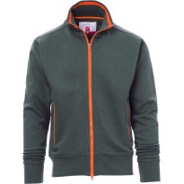 Tous Dehors-Sweatshirt à fermeture éclair Sydney - Payper AY 7530 taille L noir/blanc