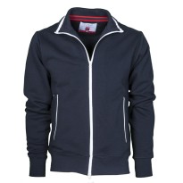 Tous Dehors-Sweatshirt à fermeture éclair Sydney - Payper AY 7530 taille L noir/blanc