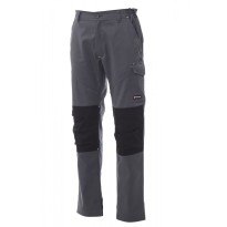 Tous Dehors -Pantalon de travail Worker Tech Multipoches Multisaison avec genouillères - Payper AY 7309 taille 3XL noir/noir