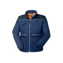 Tous Dehors-Blouson de travail Multipoches Rossini Ronny HH217 taille L Bleu Noir