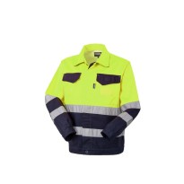 Tous Dehors-Blouson hiver de travail Haute visibilité Rossini Hi-Vis A10131 taille L jaune