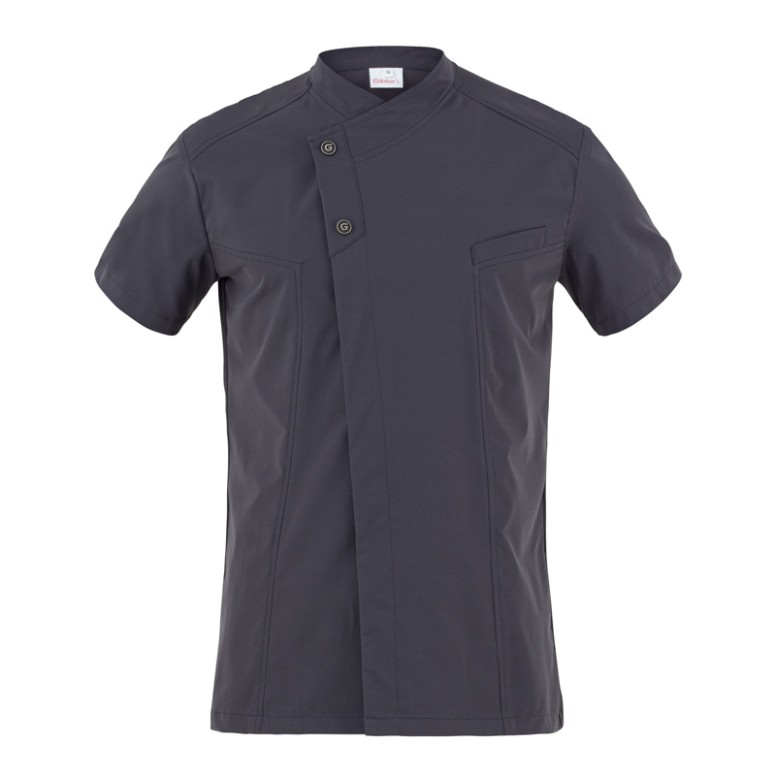 Tous Dehors - Veste coréen manches courtes de...