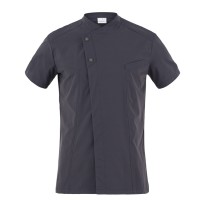 Tous Dehors - Veste coréen manches courtes de travail Chef Giblor's Harry 23P08G217 couleur blanc taille L