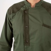 Tous Dehors - Veste de travail Chef Giblor's Goose 20P08G170 couleur vert militaire taille XL