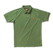 Tous Dehors - Polo de travail Dike 100% Coton Poise cavec logo Dike 92121 couleur vert taille L