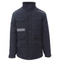 Tous Dehors-Blouson de travail Multipoches 3/4 Fighter FX Mid - Payper taille 2XL bleu marine/bleu royal