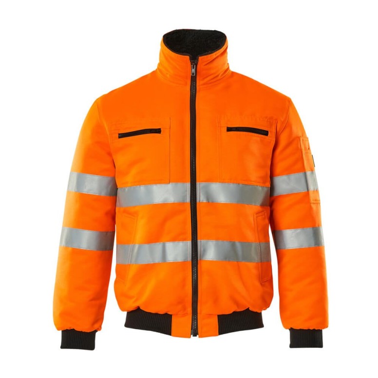 Veste de travail haute visibilité multipoches...
