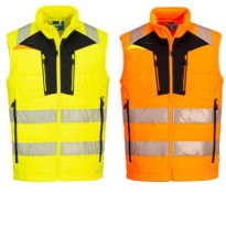 Gilet de travail haute visibilité multipoches softshell DX4 Portwest DX479