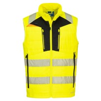 Gilet de travail haute visibilité multipoches softshell DX4 Portwest DX479
