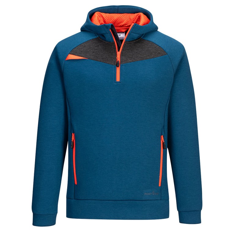 Sweat de Travail à Capuche Demi-Zip Portwest DX467