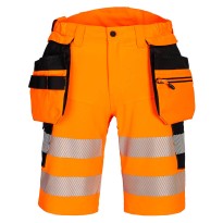 Bermuda de Travail Haute Visibilité Portwest Holster DX4 Stretch DX446