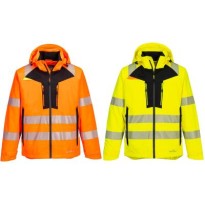 Veste de Travail Haute Visibilité Multipoches Imperméable Portwest DX462