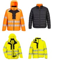 Veste de travail haute visibilité imperméable 4 en 1 Portwest DX466