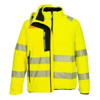 Veste de travail haute visibilité imperméable 4 en 1 Portwest DX466