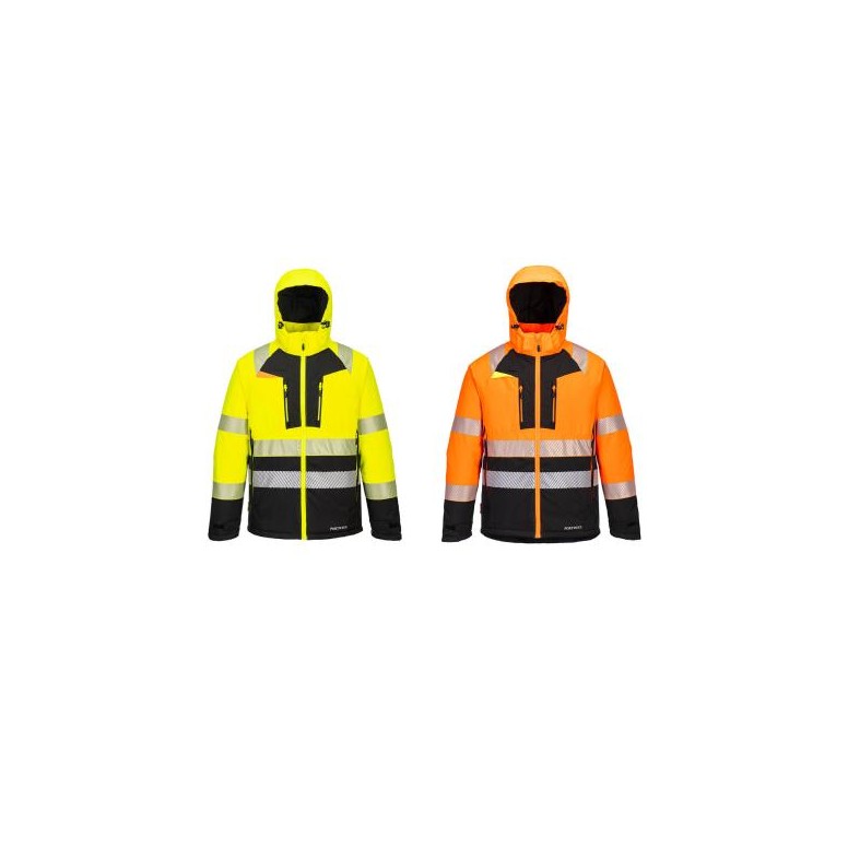 Veste de travail haute visibilité hiver...