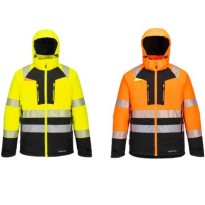 Veste de travail haute visibilité hiver imperméable Portwest DX430