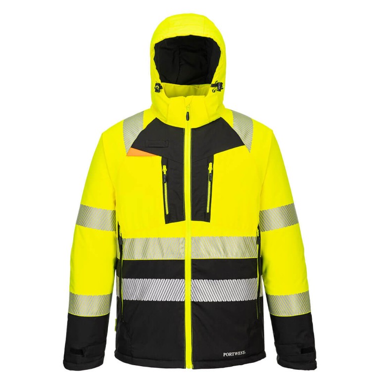 Veste de travail haute visibilité hiver...