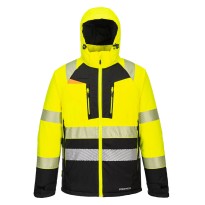 Veste de travail haute visibilité hiver imperméable Portwest DX430