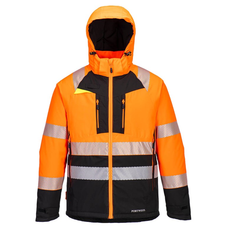 Veste de travail haute visibilité hiver...