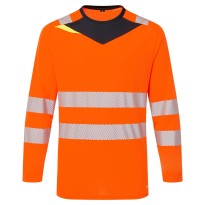 T-Shirt de Travail Haute Visibilité Manches Longues Portwest DX416