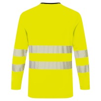 T-Shirt de Travail Haute Visibilité Manches Longues Portwest DX416