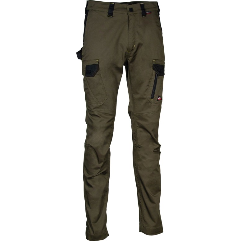 Pantalons de travail multipoches Cofra Stretch...