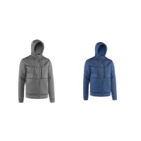 Sweat de Travail Stretch avec Capuche et Fermeture Éclair...