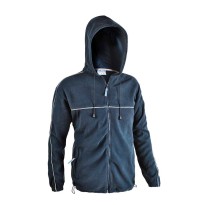 Sweat à Capuche en Polaire de Travail avec Fermeture...