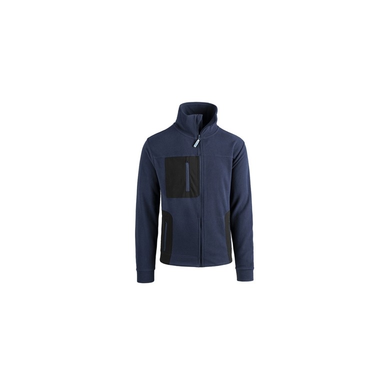 Sweat de Travail en Polaire Multipoches Zip...