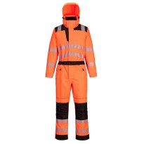 Combinaison de Travail Haute Visibilité Multipoches Imperméable Portwest PW355