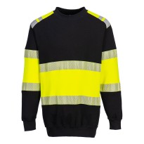 Sweat-shirt de Travail Haute Visibilité Ignifuge Multi-norme Portwest FR716