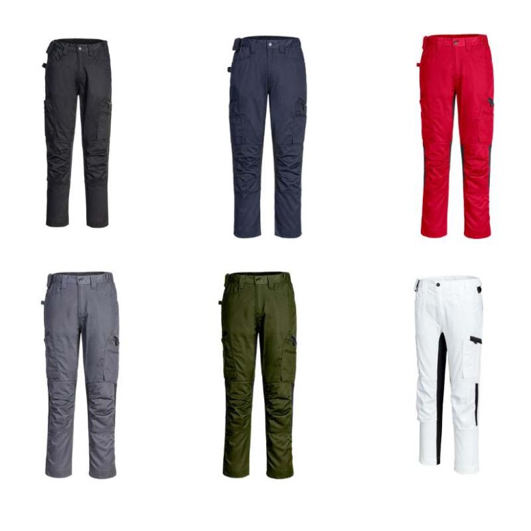 Pantalon de Travail Multipoches Stretch WX2 ECO...