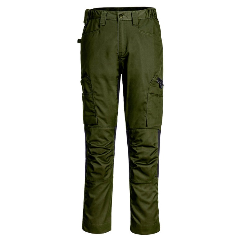 Pantalon de Travail Multipoches Stretch WX2 ECO...