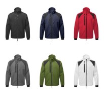 Veste de Travail Multipoches Imperméable Coupe-vent...