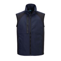 Gilet de Travail Multipoches Softshell Coupe-vent Imperméable Portwest CD876