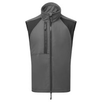 Gilet de Travail Multipoches Softshell Coupe-vent Imperméable Portwest CD876