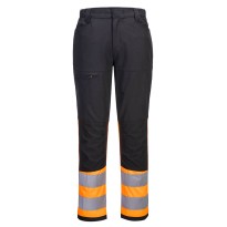 Pantalon de Travail Haute Visibilité Multipoches Stretch Portwest CD888