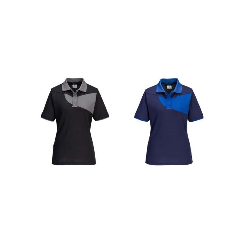 Polo de Travail Respirant Metalfree pour Femme...