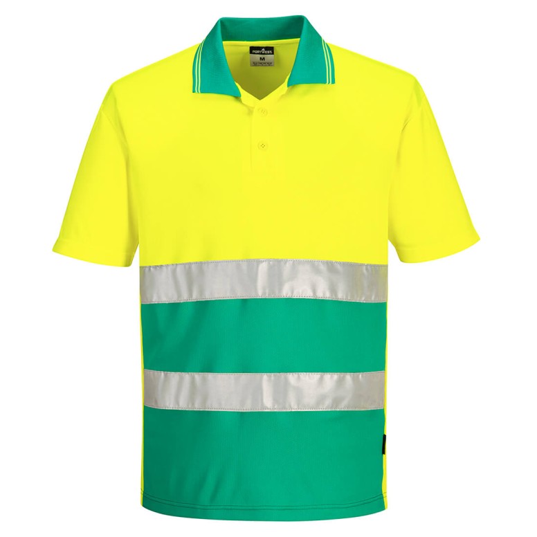 Polo de Travail Haute Visibilité Portwest S175
