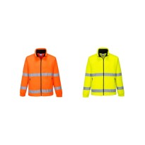 Veste en Polaire Haute Visibilité Zip Intégral Portwest F303