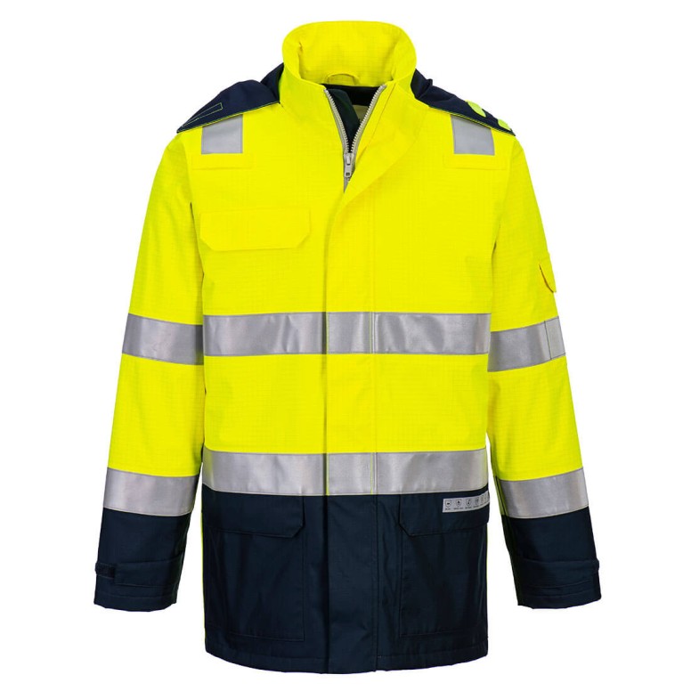 Veste de Travail Haute Visibilité Multipoches...