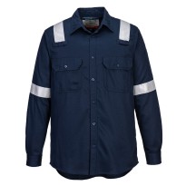 Chemise de Travail Haute Visibilité Légère Multipoches Multi-norme Ignifuge Portwest FR720