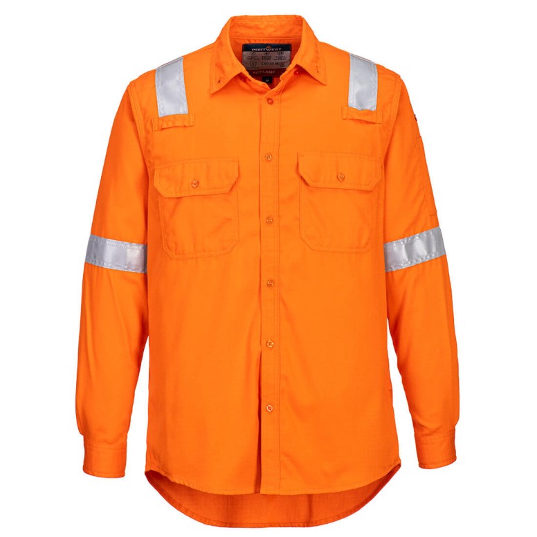 Chemise de Travail Haute Visibilité Légère...