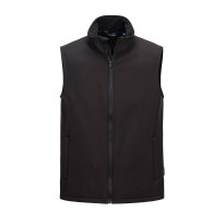 Gilet de Travail Softshell Imperméable à Fermeture Intégrale Portwest TK22