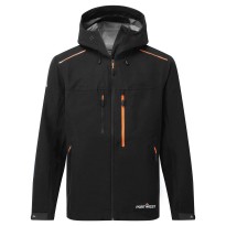 Veste de Travail Imperméable Multipoche avec Capuche et Fermeture Éclair Intégrale Portwest S385