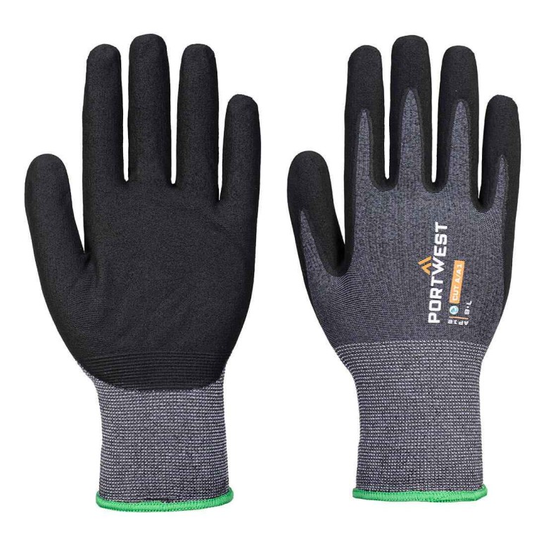 12 Pièces - Gants de travail enduits de nitrile...