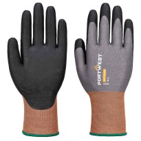 Gants de Travail Enduits de Nitrile Anti-coupure...