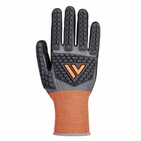 Gants de Travail Enduits Nitrile Anticoupe Antichaleur Stretch Portwest CT46